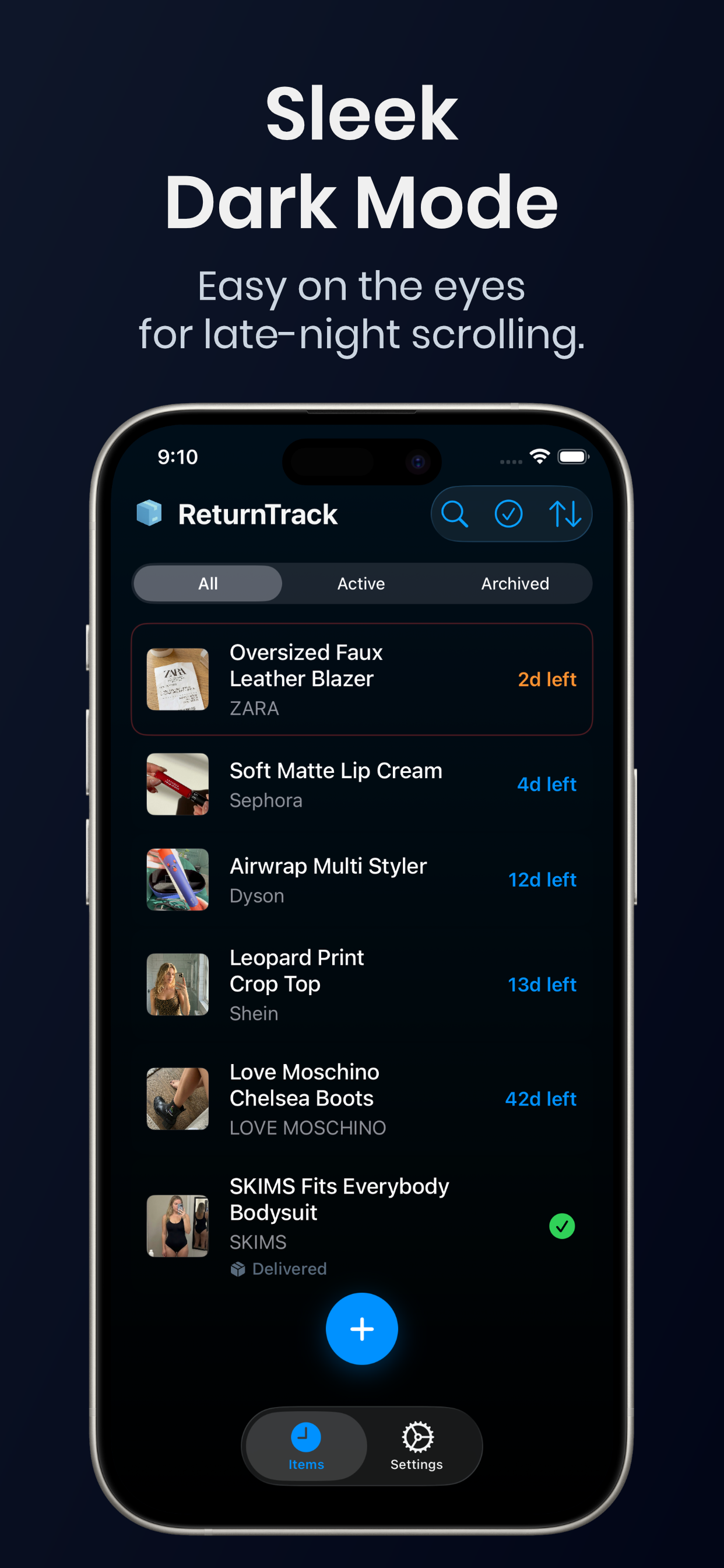 ReturnTrack Screenshot 6
